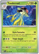 Toedscruel Scarlet & Violet Base Set Pokemon Card Single