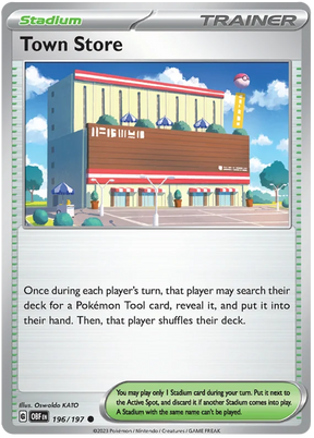 Town Store Obsidian Flames Single Pokemon Card