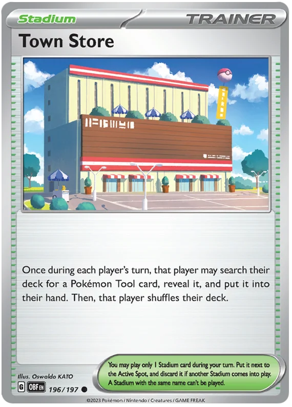Town Store Obsidian Flames Single Pokemon Card