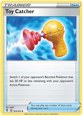 Toy Catcher 163/203 - Pokemon TCG Evolving Skies card