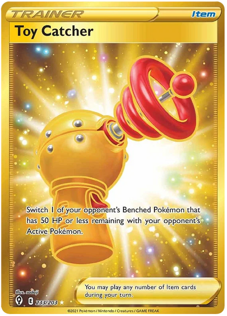 Toy Catcher (Secret) 233/203 - Pokemon TCG Evolving Skies card