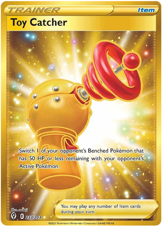 Toy Catcher (Secret) 233/203 - Pokemon TCG Evolving Skies card
