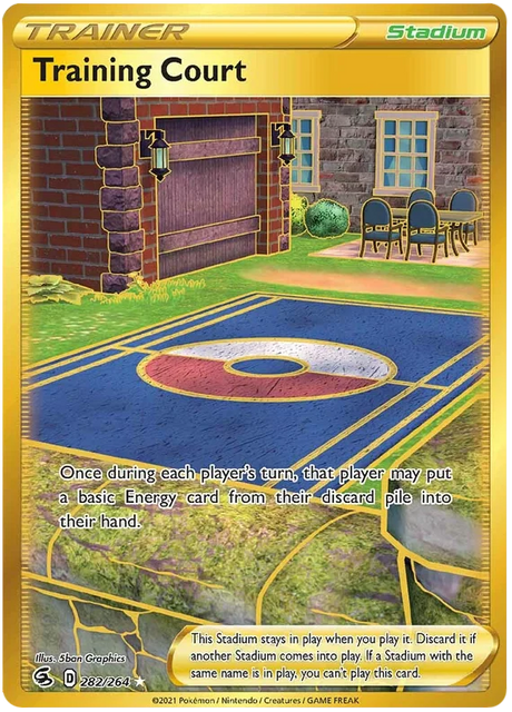 Training Court Fusion Strike Pokemon Card Singles 282/264