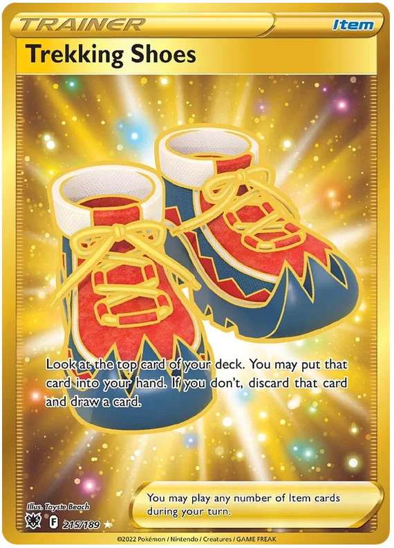 Trekking Shoes Astral Radiance Pokemon Card Singles 215/189