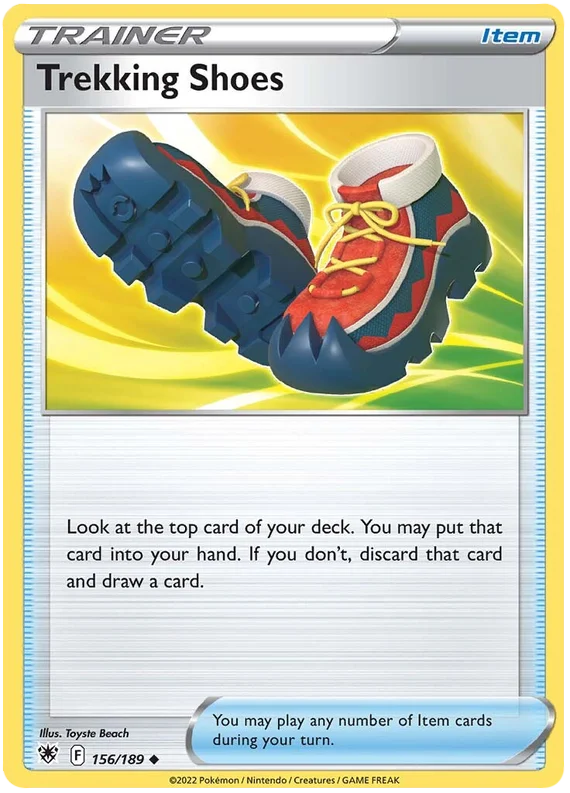 Trekking Shoes Astral Radiance Pokemon Card Singles 156/189