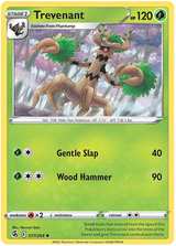 Trevenant Fusion Strike Pokemon Card Singles 017/264