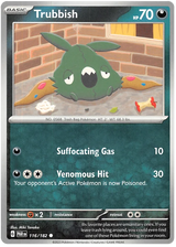 Trubbish Paradox Rift Single Pokemon Card 116/182