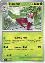 Tsareena Obsidian Flames Single Pokemon Card