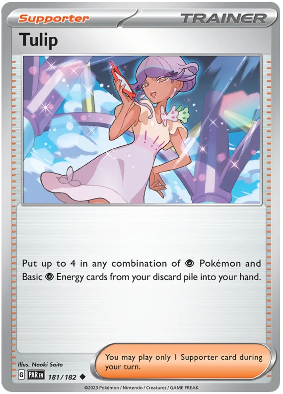 Tulip Paradox Rift Single Pokemon Card 181/182