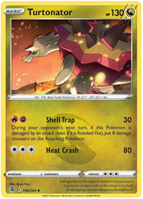 Turtonator Fusion Strike Pokemon Card Singles 198/264