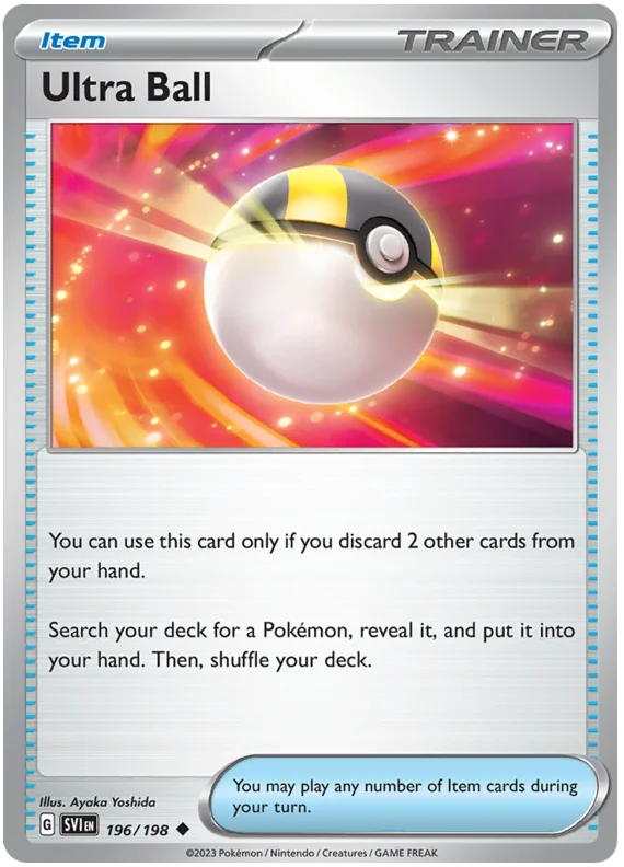 Ultra Ball Scarlet & Violet Base Set Pokemon Card Single