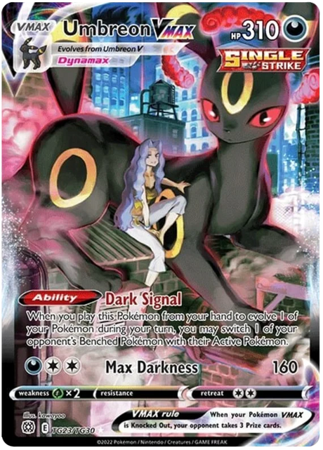 Umbreon VMAX Brilliant Stars Trainer Gallery Pokemon Card Singles TG23/TG30