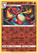Charmeleon 024/185, Vivid Voltage, Reverse Holo finish, representative matte composite
