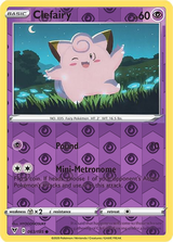 Clefairy 063/185, Vivid Voltage, Reverse Holo finish, representative matte composite