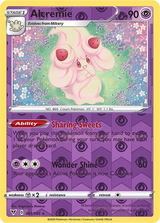 Alcremie 081/185, Vivid Voltage, Reverse Holo finish, representative matte composite