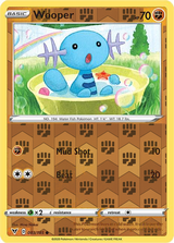Wooper 083/185, Vivid Voltage, Reverse Holo finish, representative matte composite