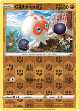 Clobbopus 100/185, Vivid Voltage, Reverse Holo finish, representative matte composite