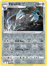 Excadrill 122/185, Vivid Voltage, Reverse Holo finish, representative matte composite