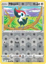 Pikipek 143/185, Vivid Voltage, Reverse Holo finish, representative matte composite