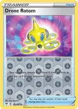 Drone Rotom 151/185, Vivid Voltage, Reverse Holo finish, representative matte composite
