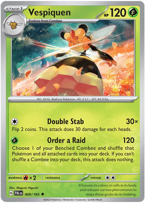Vespiquen Paldea Evolved Single Pokemon Card