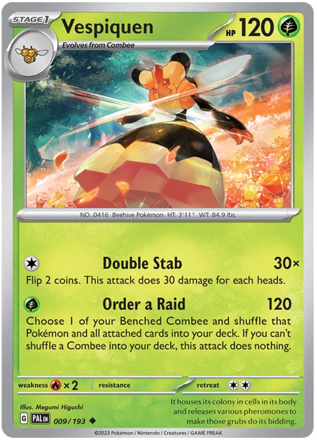 Vespiquen Paldea Evolved Single Pokemon Card