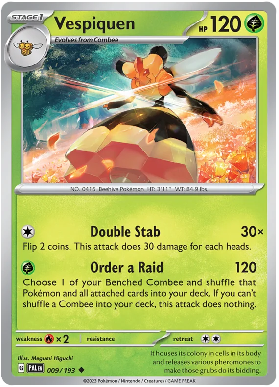 Vespiquen Paldea Evolved Single Pokemon Card