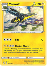 Vikavolt Fusion Strike Pokemon Card Singles 101/264