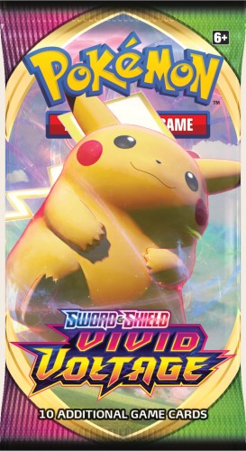 Pokemon Vivid Voltage Booster Pack Pikachu