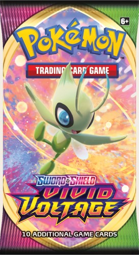 Pokemon Vivid Voltage Booster Pack Celebi