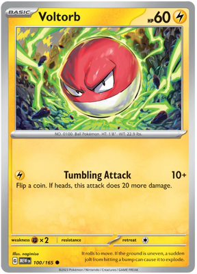 Voltorb 151 Single Pokemon Card