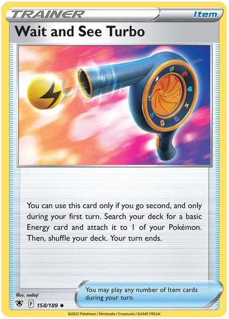 Wait and See Turbo Astral Radiance Pokemon Card Singles 158/189