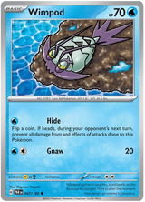 Wimpod 047 Paradox Rift Single Pokemon Card 047/182