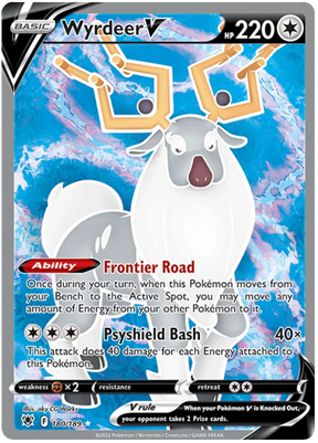 Wyrdeer V Astral Radiance Pokemon Card Singles 180/189