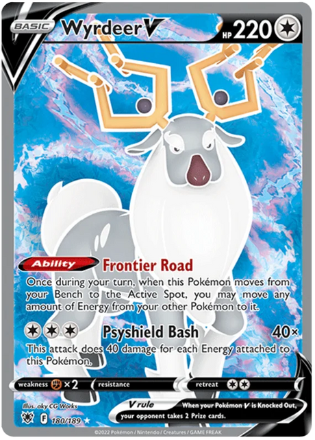 Wyrdeer V Astral Radiance Pokemon Card Singles 180/189