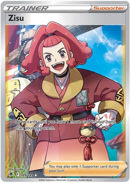 Zisu Astral Radiance Pokemon Card Singles 189/189