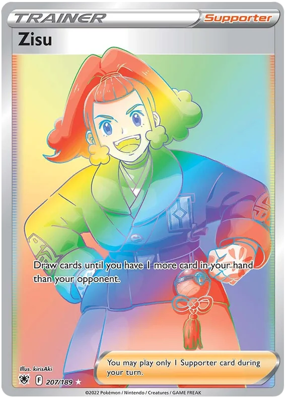 Zisu Astral Radiance Pokemon Card Singles 207/189