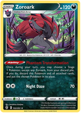 Zoroark 103/203 - Pokemon TCG Evolving Skies card