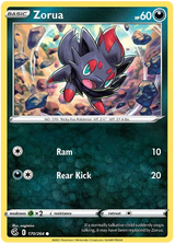 Zorua Fusion Strike Pokemon Card Singles 170/264