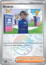 Amarys 093/131 - Poké Ball Reverse Holo - Pokemon TCG Prismatic Evolutions card