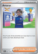 Amarys 093/131 - Standard card artwork - Pokemon TCG Prismatic Evolutions card