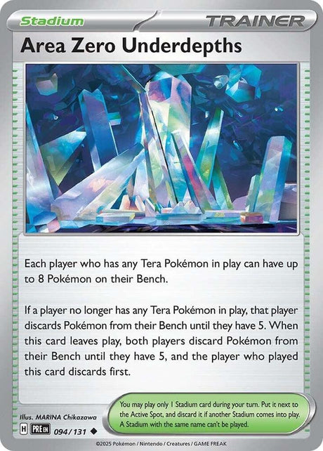 Area Zero Underdepths 094/131 - Standard card artwork - Pokemon TCG Prismatic Evolutions card