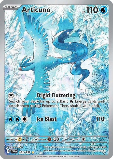 Articuno 161/159 - Pokemon TCG Journey Together card