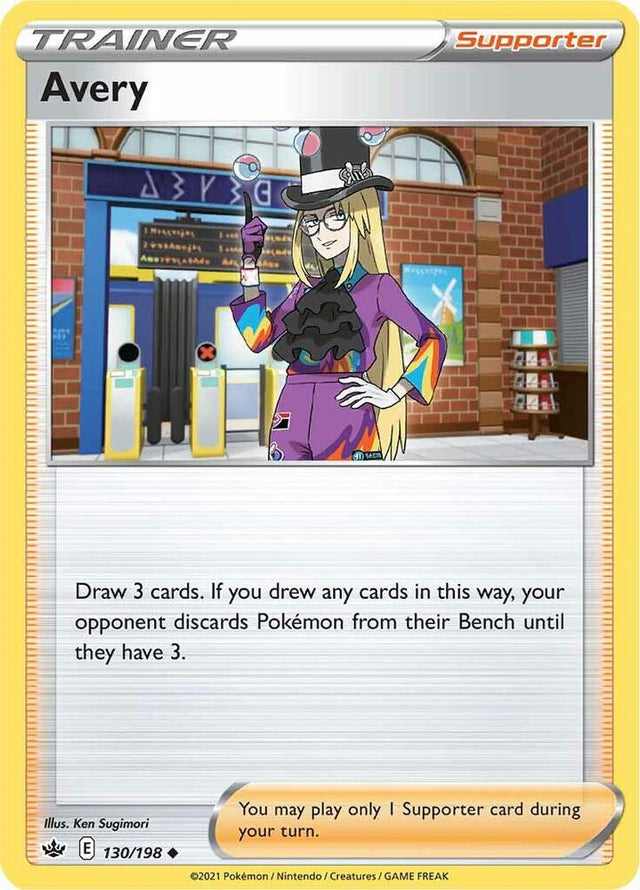 Avery 130 - Pokemon TCG Chilling Reign card