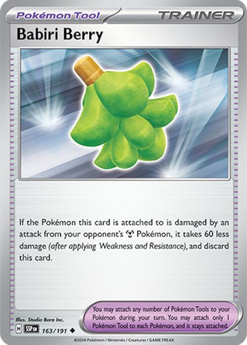 Babiri Berry 163/191 - Pokemon TCG Surging Sparks card