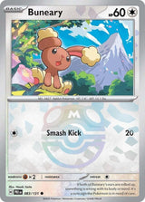 Buneary 083/131 - Master Ball Reverse Holo - Pokemon TCG Prismatic Evolutions card