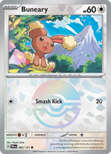 Buneary 083/131 - Poké Ball Reverse Holo - Pokemon TCG Prismatic Evolutions card