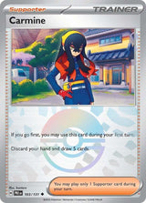 Carmine 103/131 - Poké Ball Reverse Holo - Pokemon TCG Prismatic Evolutions card