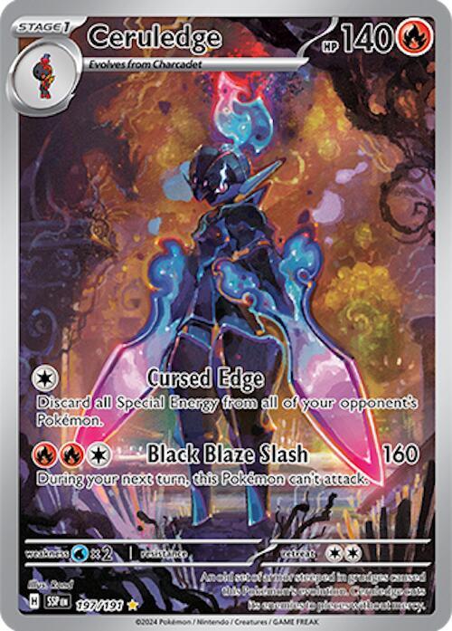 Ceruledge 197/191 - Pokemon TCG Surging Sparks card