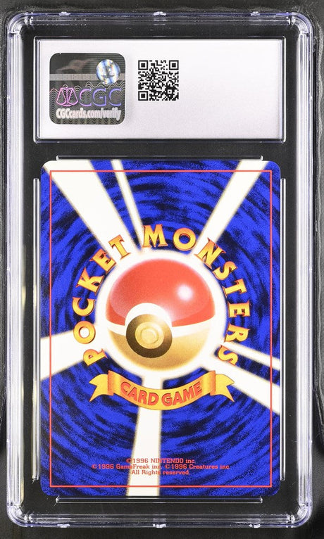 CGC 10 Pokemon Dark Dugtrio (1997) Rocket Gang 051 (Back)